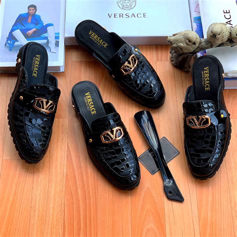 versace men's dress shoes on sale|Versace couture shoes men's.